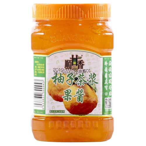蜂蜜柚子茶果茶果酱果肉饮料冲饮刨冰奶茶店专用原料顺甘香